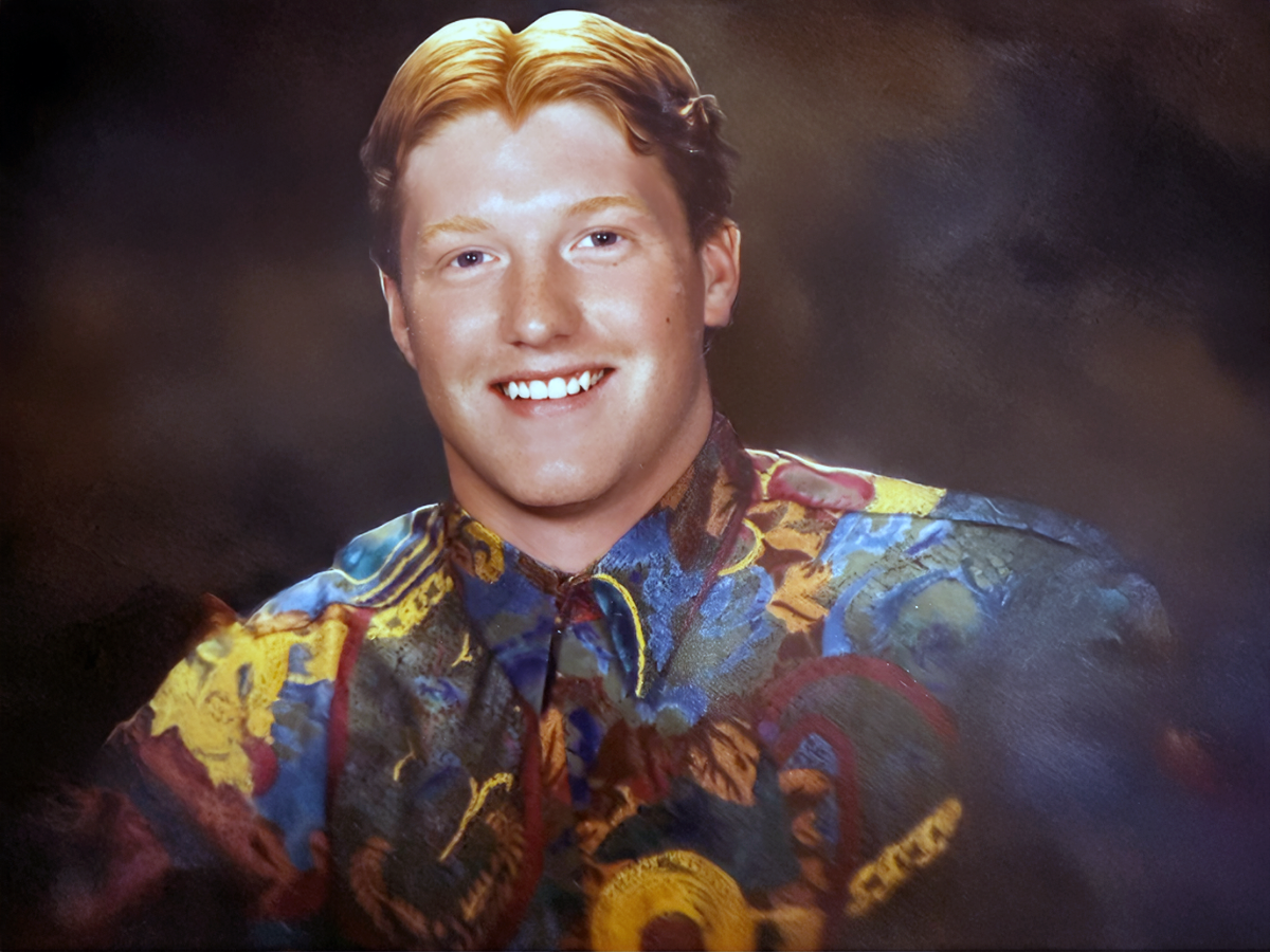 Corey Lewis in 1992, the year he joined Lewis Bros Inc